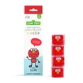 thumbnail image 1 of Glo Pals - Cubes Lumineux Réutilisables sous Licence pour Jeu Sensoriel, Lot de 4 - Elmo, 1 of 5