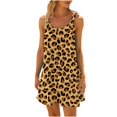 thumbnail image 2 of EQWLJWE Maxi Robes d'Été pour Femmes 2024 Vacances Tendance, Robes de Plage Sans Manches pour Femmes en Liquidation, Robe de Plage Sans Manches à Col Rond Dégradé Teinture sur Nœuds pour Femmes, 2 of 6