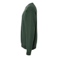 thumbnail image 2 of Hanes Mens Big ComfortWash Garment Dyed Fleece Sweatshirt, 2XL, Field Green, 2 of 3