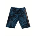 thumbnail image 4 of Men's Premium Sports Swim Trunks, Quick-Dry Printed Athletic Style Training Shorts, 4 of 5