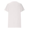thumbnail image 4 of Birdeem Femme Été Aguichant Mode Imprimé Régulier Col en V Femme Manches Courtes Haut Blouse, 4 of 7