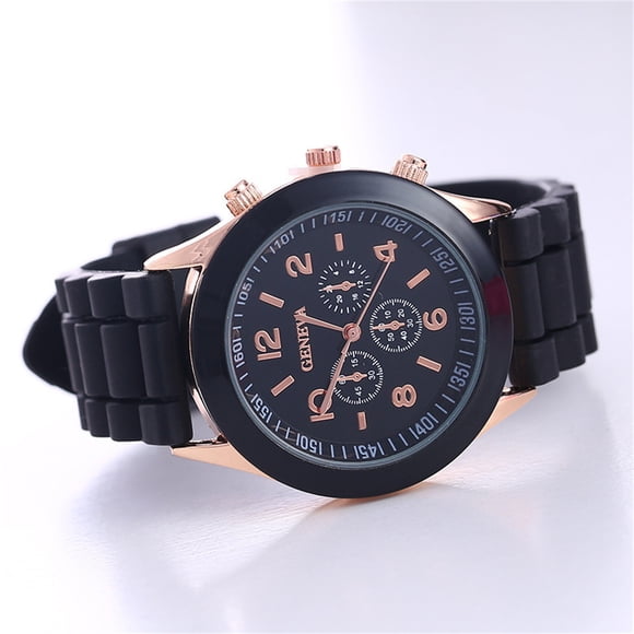 TIMIFIS Watches for Women Fashion Silicone Three Eyes Candy Color Ladies Round Watch ummer