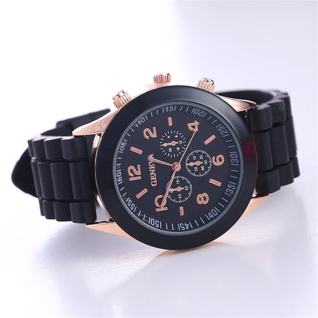 TIMIFIS Watches for Women Fashion Silicone Three Eyes Candy Color Ladies Round Watch ummer