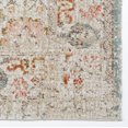 thumbnail image 3 of Ladole Rugs Persan Traditionnel Usé Mince Crème Beige Intérieur Extérieur Tapis Carpet Tapis, 3 of 6
