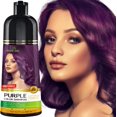 thumbnail image 1 of Herbishh Shampooing Couleur Violet pour Cheveux Gris, Permanent, Hommes et Femmes (500 ml), 1 of 7