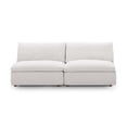 thumbnail image 2 of Modway Commix Down Filled Overstuffed 2-Piece Armless Sectional Loveseat, 2 of 7