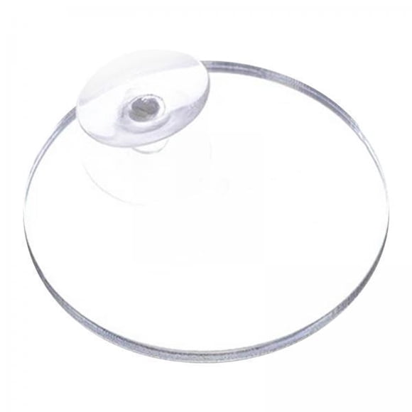 predolo 2xAcrylic Betta Training Mirror Betta Tank Decoration Decorative Sturdy Round 5CM 2 Pcs