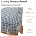 thumbnail image 5 of SROBPTY Bed Sheets, Lattice Double Bed Sheet Non Slip Fixed Bedspread Full Cover Mattress Protection Bedspread, 5 of 5