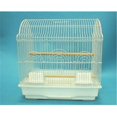 thumbnail image 1 of Cage à Oiseaux de Style Grange, Blanche, 1 of 1