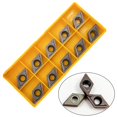 thumbnail image 2 of 10 Pcs DCMT 11T308 DCMT32.52 Carbure Insert 55° Losange Outil de Coupe Carbure Pointes, 2 of 9
