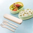 thumbnail image 2 of Kitchen Tableware Reusable Spoon Cutlery Fork Children'S Adult Portable Lunch Box Cutlery Set For Travel Picnic Camping Or Daily Use At School, Kitchen Tableware, 2 of 9