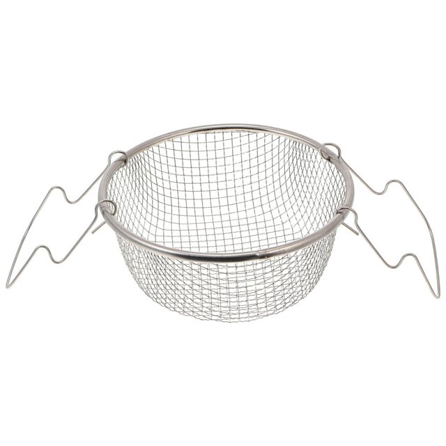 DEBGFS Panier Friteuse Friture Profonde Frite Cuisson Frite Fourniture Cuisine Paniers Ronds Fil Frites Poisson Casserole