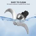 thumbnail image 4 of Blender Blade Replacement Part, No Noise Stainless Steel Blender Blade Strong Hardness Anti Scratch Low Temperature Resistant Sturdy  for Dough Making for TM31, 4 of 7
