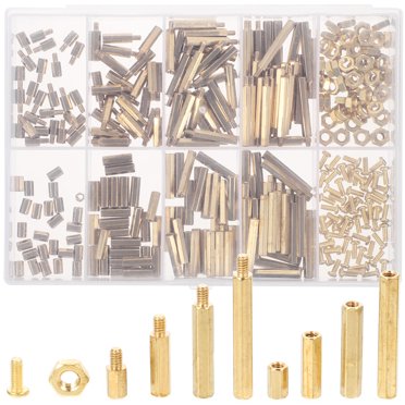 Miangastore 1 Set Motherboard Screw Assortment Spacer Standoff Screw Nut Pc Pillar Screw