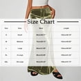 thumbnail image 3 of Kvture Ladies Fashion Women Solid Color Elastic Waist Drawstring Long Skirt Black L, 3 of 6
