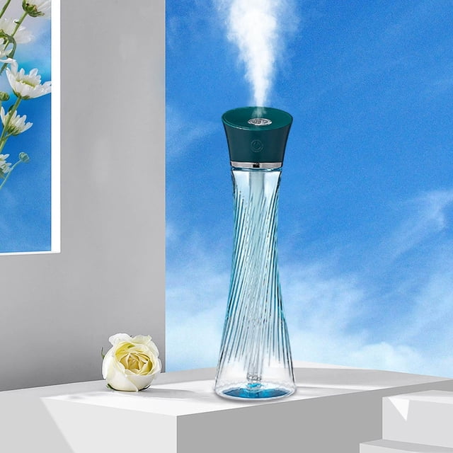 CaiYueKe USB Humidifier Portable Desktop Personal Mini Cool Mist Aromatherapy Diffuser Quiet Ultrasonic Air Moisturizer for Home Office Travel