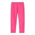thumbnail image 4 of YUNAFFT Girls Stretchy Soft Leggings 3-12Y 4-Pack Lycra Spandex Pure Color Breathable Base Layer Pants, 4 of 9