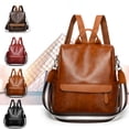thumbnail image 1 of Sentmoon Backpack Travel Backpack Ladies Shoulder Bag Fashion Large Capacity Shoulder Handbag Travel Commuters Student School Bag for Work College Airplane, 1 of 7