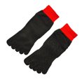 thumbnail image 4 of maskred Prevent Foot Injuries On Any Adventure With 5 Toe Cut Resistant Socks Grey Is Black spot red bindi 5Set, 4 of 6