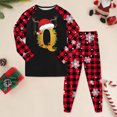 thumbnail image 2 of Huesdet Costume pour Garçons et Filles Tout-Petits Pantalon Long Manches Longues Col Rond Imprimé 3D (2-3 Ans, Rouge Melon D\'eau), 2 of 4