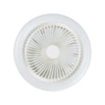thumbnail image 4 of TISHITA Ceiling Fan with Light Adjustable LED Lights E27 Light Holder Ceiling Fan Lights White 30W, 4 of 8