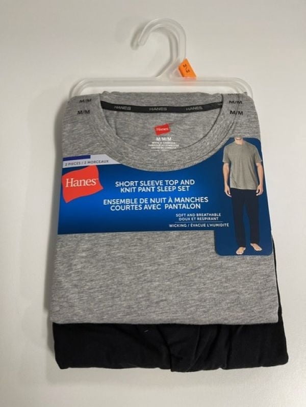 Hanes Knit Pj Set