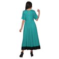 thumbnail image 3 of Moomaya Kurti Longue Imprimée Tenue d'Été Tunique Ligne A pour Femmes, 3 of 5