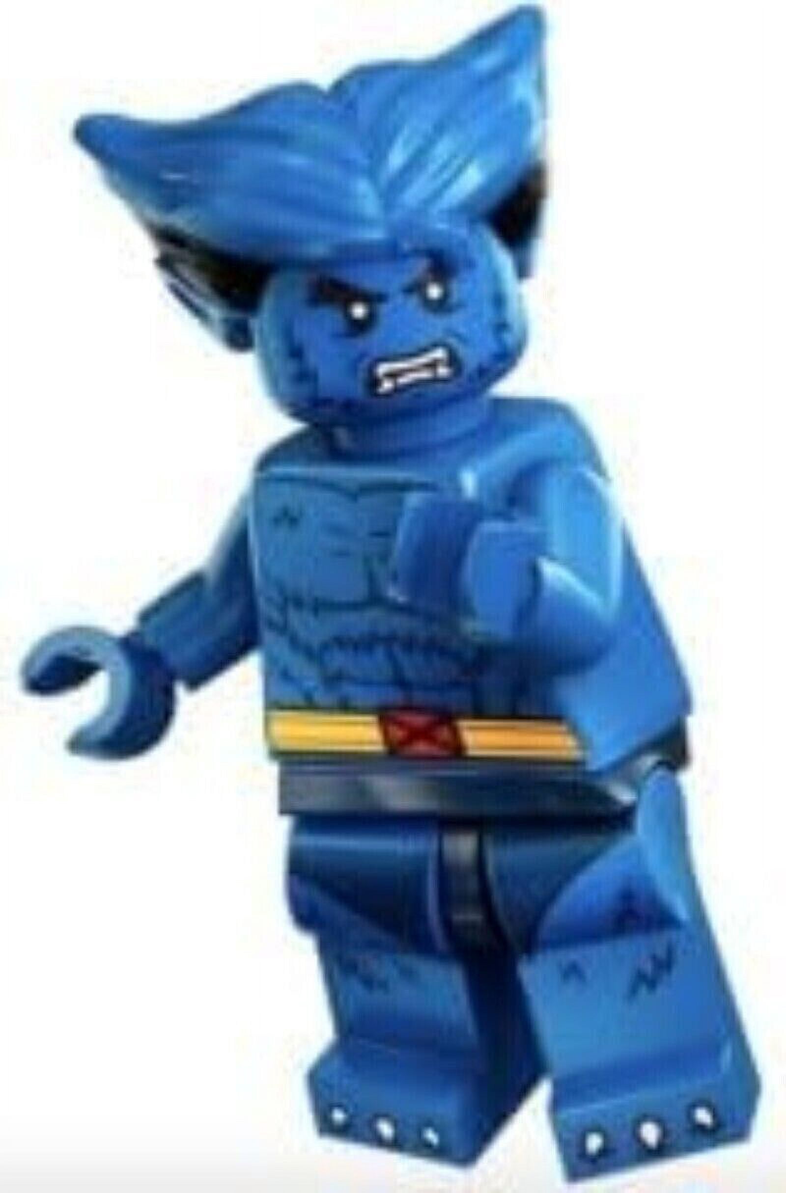 LEGO MARVEL SERIES 2 MINIFIGURE COMBO: BEAST MINIFIGURE WITH GOLIATH AND LEGO CALENDAR MAN CAPES - SUPERHEROES 71039