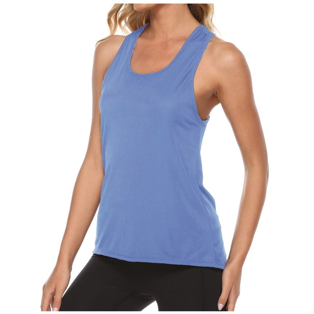 AherBiu Workout Tank Tops Woman Loose Fitted Summer Athletic Camisole Lightweight Sleeveless Round Neck Tops