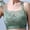 Vert, variante sur Haut de Soutien-Gorge Bandeau en Dentelle Sans Coutures pour la Maison et les Loisirs avec Coussinets Amovibles pour Soutien, Confort et Douceur