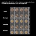 thumbnail image 4 of CUITING Coin Collection Pages for Collectors  10 Sheets/ 300 Pockets  Holder Album Book Sleeves Collecting Binder Protectors for Coin Stamp Currency Collection, 4 of 7