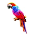thumbnail image 2 of fastboy Artificial Parrots Figurines Statue Animal for Wedding style B Outdoors Ornament Style D, 2 of 6