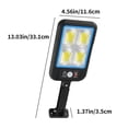 thumbnail image 3 of Dvkptbk Solar Wall Light Outdoor Water Proof Wall Light Villa Garden Light LED Cob Garden Light Solar Human Body Sensor Garage Street Light Lighting & Ceiling, 3 of 9