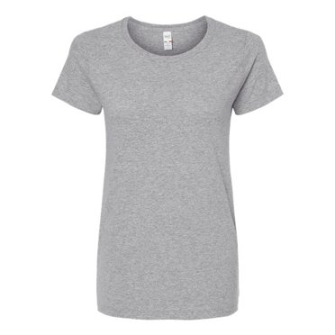 M&O T-Shirt Doux au Toucher Doré pour Femmes