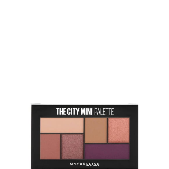 Maybelline New York The City Mini Eye Shadow Palette, Blushed Avenue, 7.4 G
