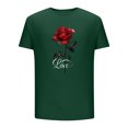 thumbnail image 3 of Weiqiqre T-Shirts pour Homme T-Shirt à Imprimé Graphique Col Rond Manches Courtes T-Shirt Décontracté Hauts, 3 of 4