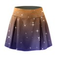 thumbnail image 3 of B91xZ Jupe Femme Super Confortable en Denim Extensible, Orange m, 3 of 4