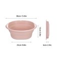 thumbnail image 3 of Agiferg Foldable Washbasin Student Washbasin Portable Travel Plastic Compression Basin Folding Water Basin Household, 3 of 9