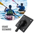 thumbnail image 2 of Bgsha Accessoires de Gouvernail de Kayak et de Canot Pièces de Contrôle de Gouvernail de Bateau Trousse Poignée Base Carrée, 2 of 10