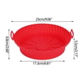 thumbnail image 2 of Liquidation! Moule de Cuisson Réutilisable pour Friteuse à Air Tapis pour Friteuse à Air Doublure pour Friteuse à Air 8,5 Pouces Articles en Liquidation Articles Retournés No 34, 2 of 2