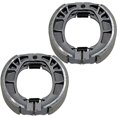thumbnail image 1 of Caltric Front & Rear Brake Shoes Compatible With Honda C70 C-70 Passport 70 1980-1983, 1 of 4