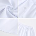 thumbnail image 3 of Kcodviy Demi-Rallonge Transparente Jupe Longue en Denim pour Femmes Jupe Superposée à Rayures Taille Jupe Caniche pour Impression à Étages Jupe Grande Taille Jupes de Table pour Tables Rectangulaires Jupe 6 Pieds, 3 of 9