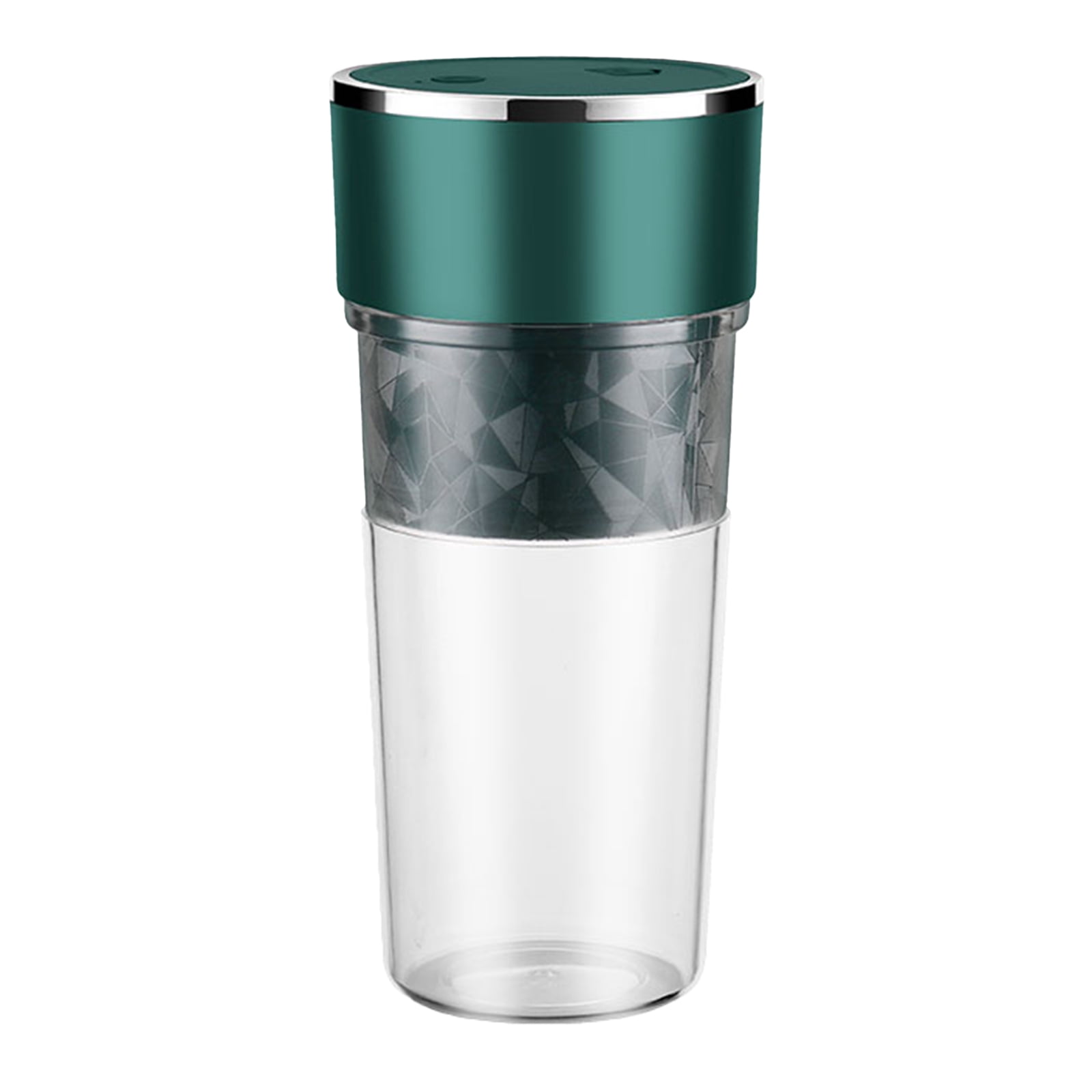 Yeacher Juicer Cup Smoothie and Shakes Blender Fruit Mixer Mini Portable Mixer Cup USB Rechargeable Fruit Blender Cup Washable Juicer Cup 400ML Fruit Vegetable Blender Cup