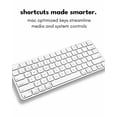 thumbnail image 4 of Macally Apple Wireless Keyboard and Mouse for Mac - Dual Mode (Bluetooth + Wired) - Multi-Device, Rechargeable - Mini Wireless Keyboard and Mouse Com, 4 of 8