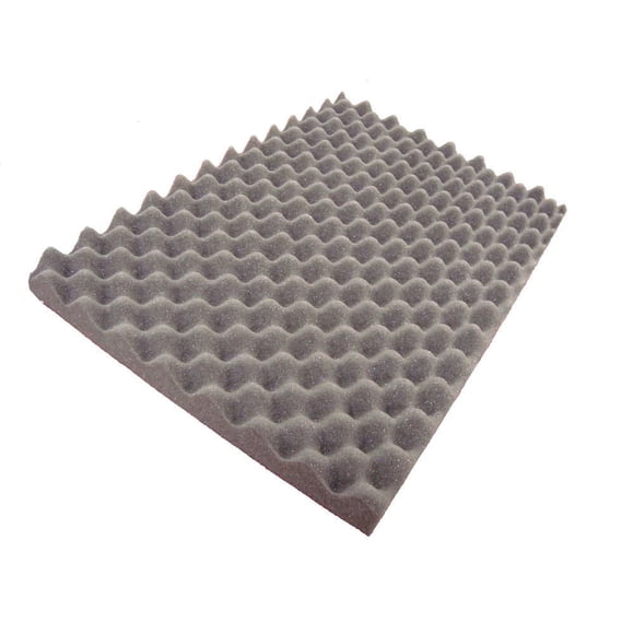 SunGlo Black Convoluted Foam Pad 24 X 16 X 2 Inches