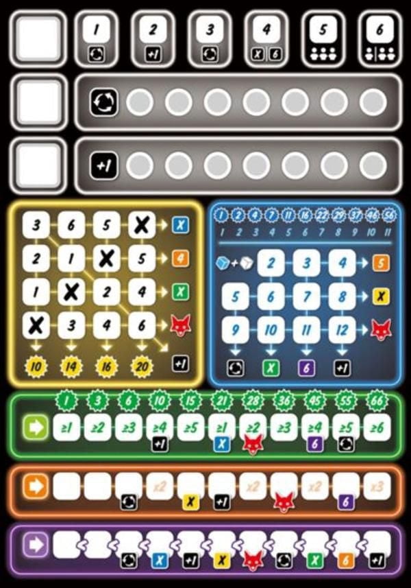Schmidt Spiele - Très Futé - Jeu de dés Roll and Write en français - 1 à 4 joueurs - Mode solo - 8 ans et +