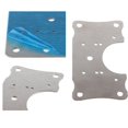 thumbnail image 4 of Ensemble de 4 Pcs de Réparation pour Plaque de Fixation de Charnière de Porte d'Armoire de Cuisine + Vis, 4 of 8