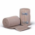 thumbnail image 1 of Bandage de Compression Élastique 5 Pieds Pieds x 3 Pouces Pouces avec Pinces, 2 Rouleaux, 1 of 1