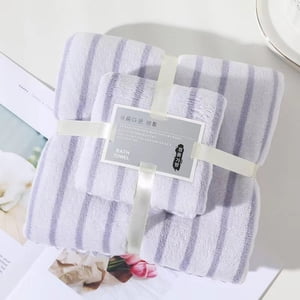 Ratfeit 2 Piece Towel Set-Ultra Soft Cotton, 2 Large Bath Towels 55.1" x 27.6" Hand Towels for Bathroom 29.5" x 13.8", Bath Towels Ideal for Everyday Use, Hotel & Spa