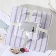RKSTN Towels Bath Towel Bathroom Set Deluxe Bath Towel Ultra Soft Cotton Towel Set High Absorbent Towel Includes 1 Bath Towel 27.5X55 Inches And 1 Towel 13.5X29.5 In Soft & Absorbent Bath Towels